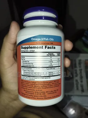 Now Food Ultra Omega 3 Fish Oil