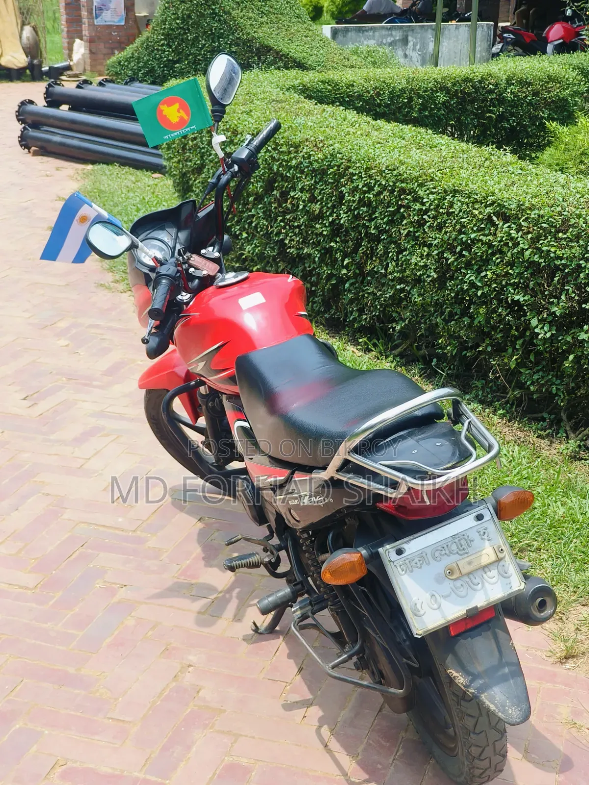 Suzuki Hayate 2017 Red