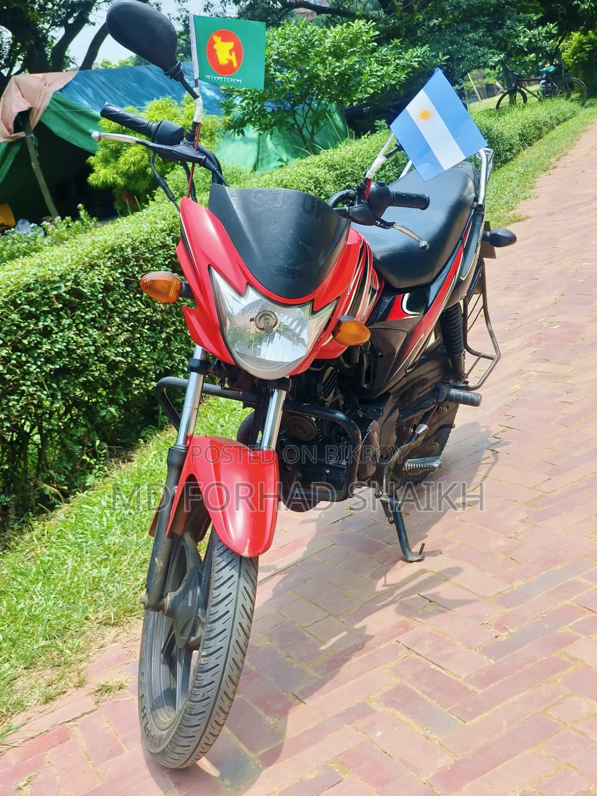 Suzuki Hayate 2017 Red