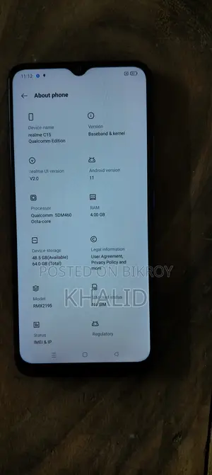 Realme C15 Qualcomm Edition 64 GB Blue