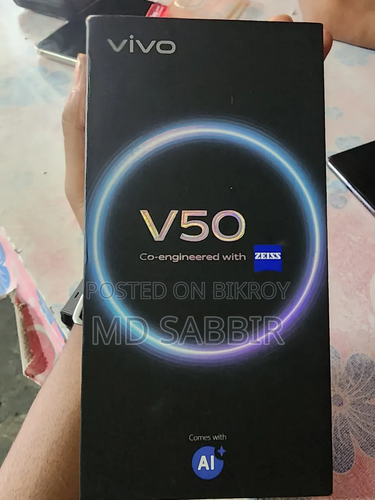 Vivo V50 256 GB Black