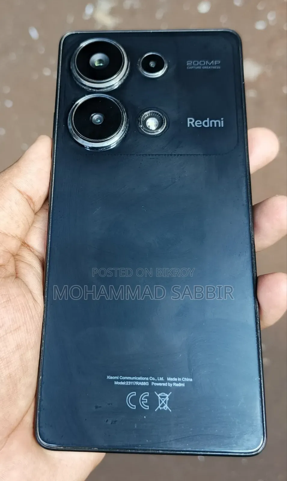 Xiaomi Redmi Note 13 Pro 256 GB Black