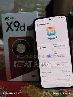 Honor X9d 256 GB Black