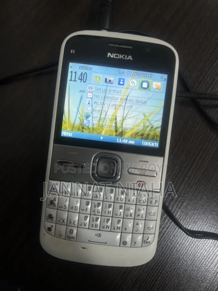 New Nokia E5 White