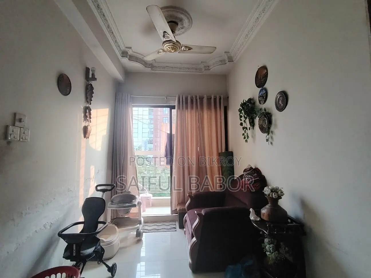 Furnished 3-bedroom Apartment in Mega Joy Villa, Mohammadpur for Sale