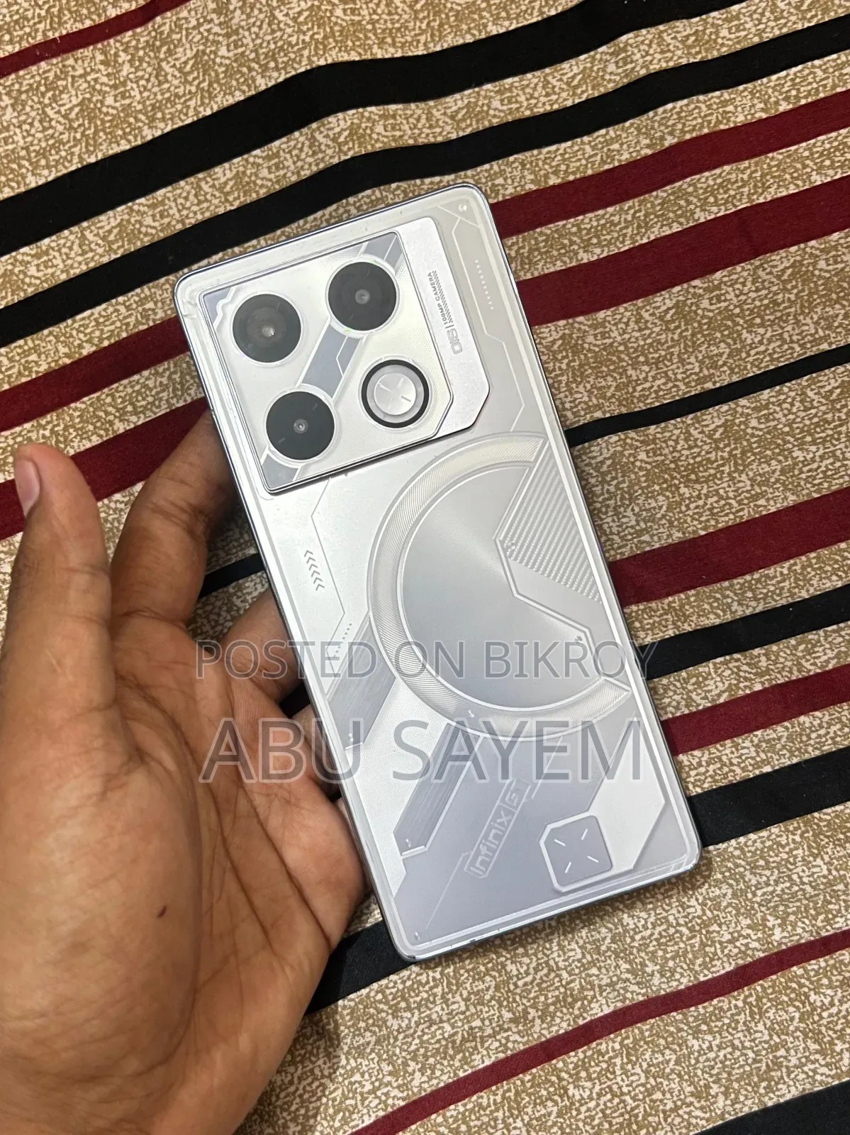 Infinix GT 20 Pro 12 GB Silver