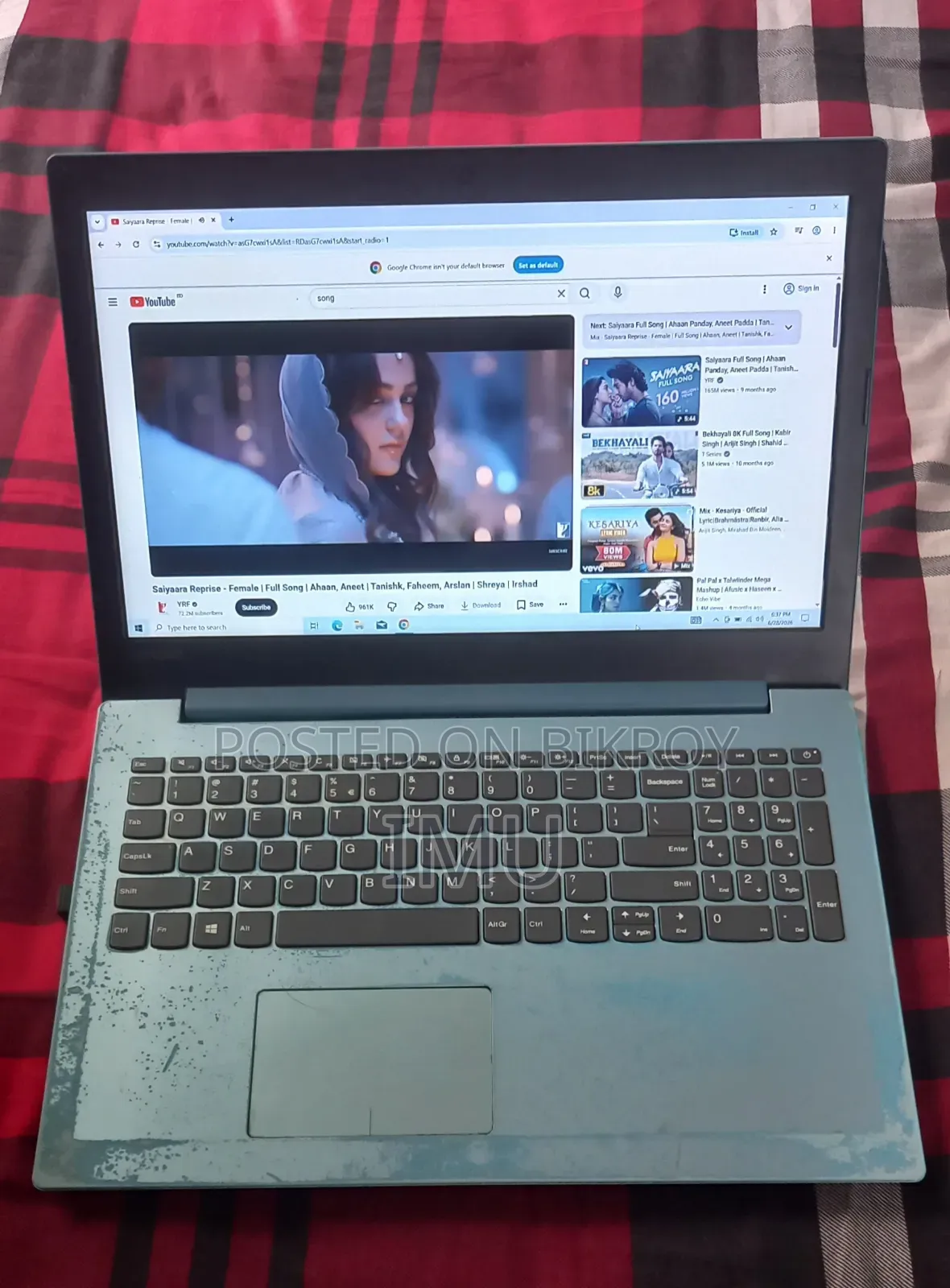 Laptop Lenovo IdeaPad 320 4GB Intel Core I3 HDD 1TB