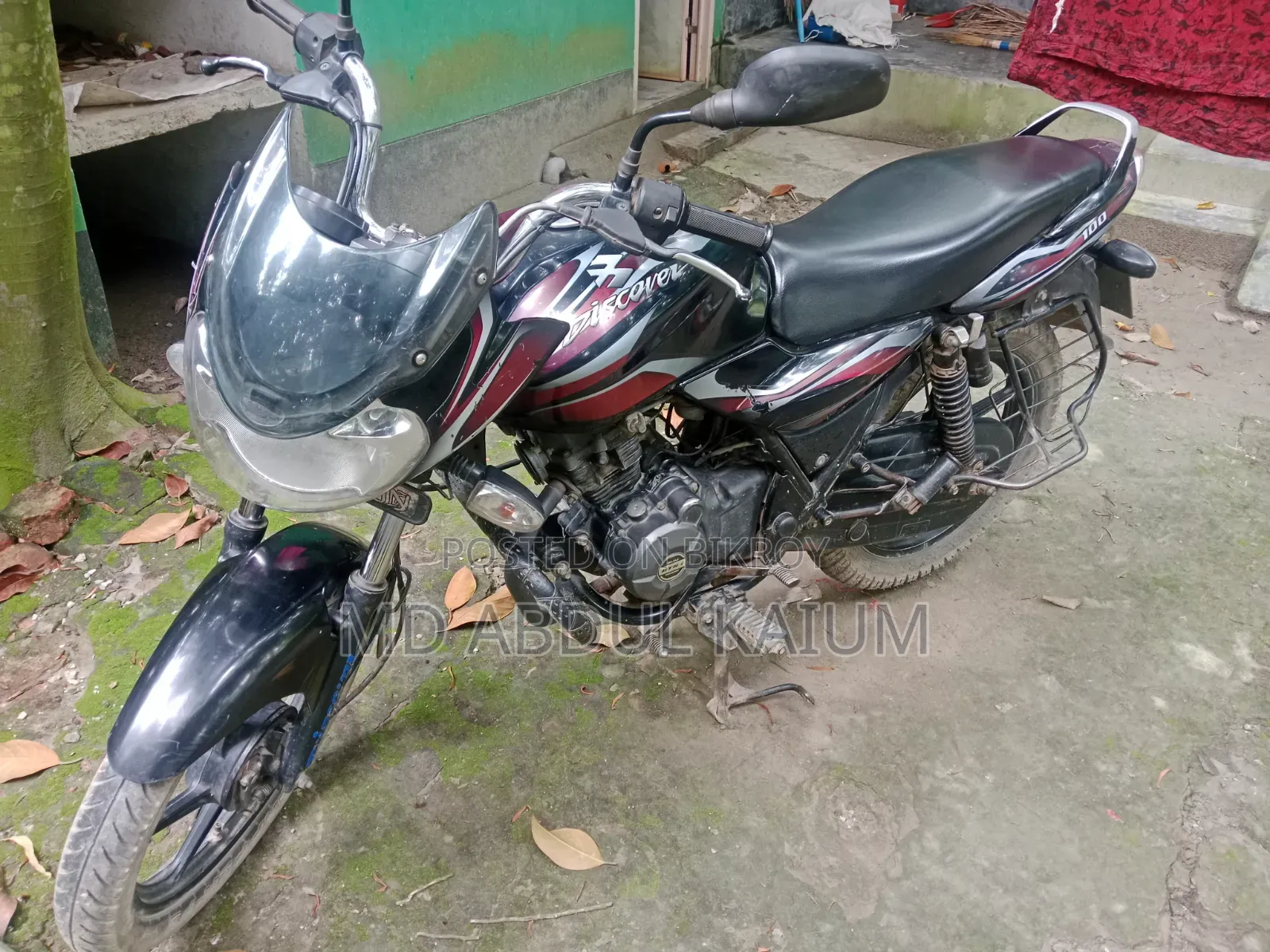 Bajaj Discover 100 2018 Black