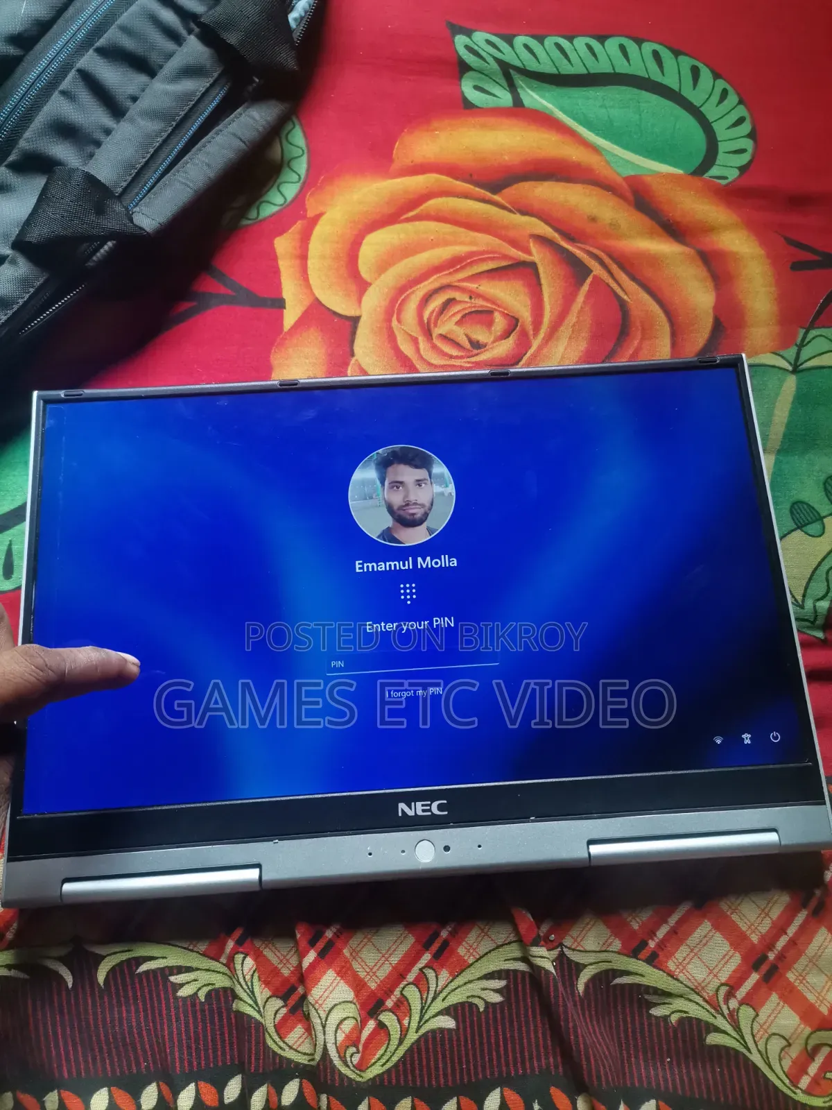 Laptop NEC 8GB Intel Core i5 SSD 256GB