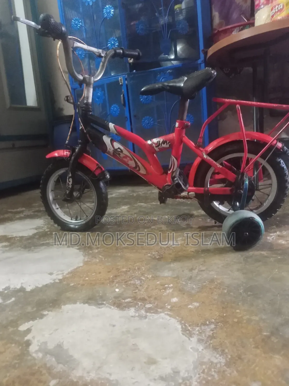 I will sell the children's bicycle.