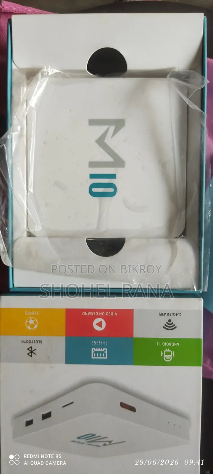 M10 Smart TV Box