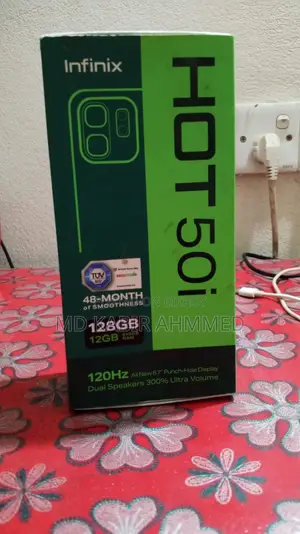 Infinix Hot 50i 128 GB Black