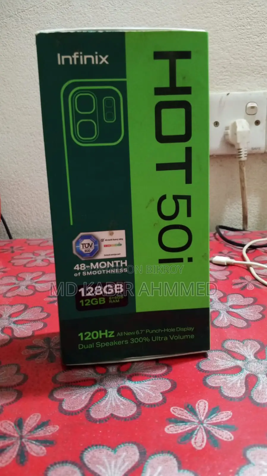 Infinix Hot 50i 128 GB Black