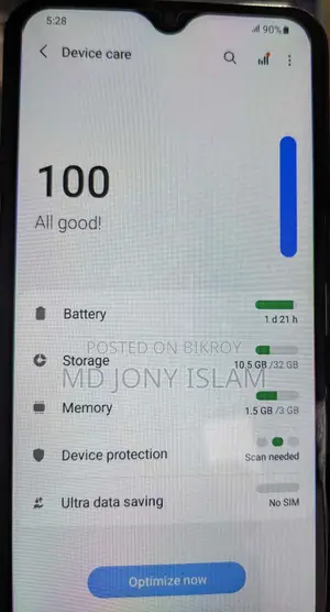 Samsung Galaxy M01s 32 GB Black