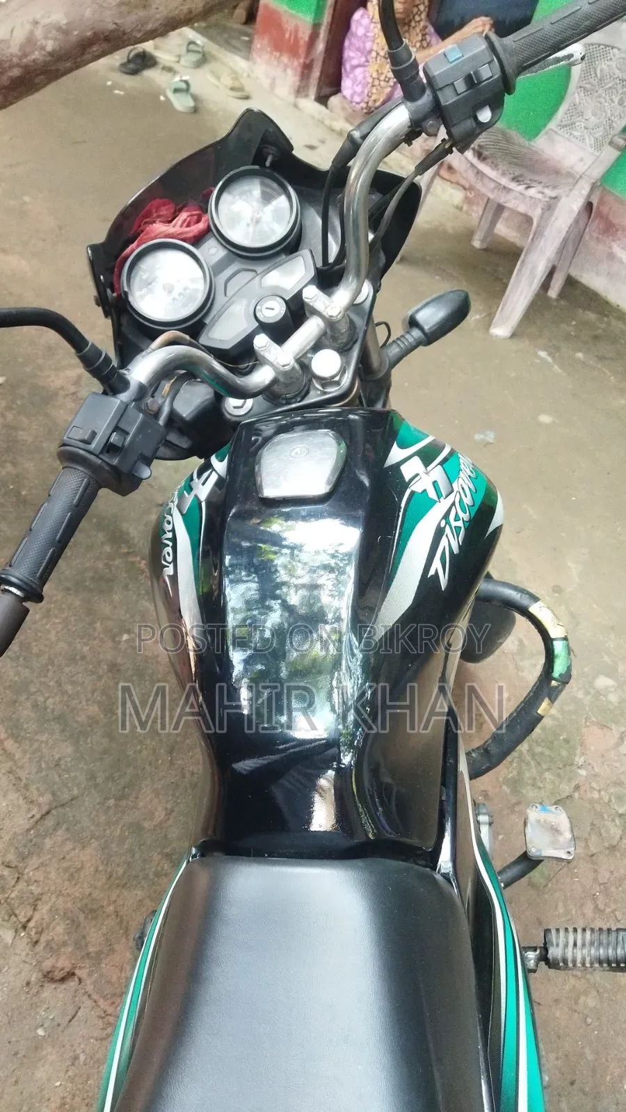 Bajaj Discover 100 2015 Black