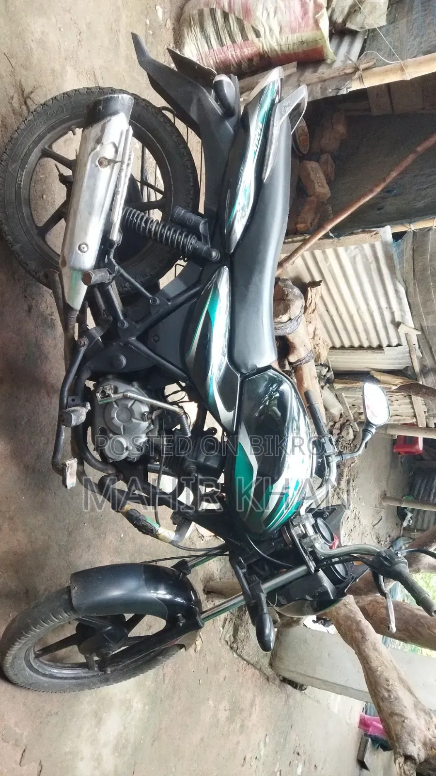 Bajaj Discover 100 2015 Black