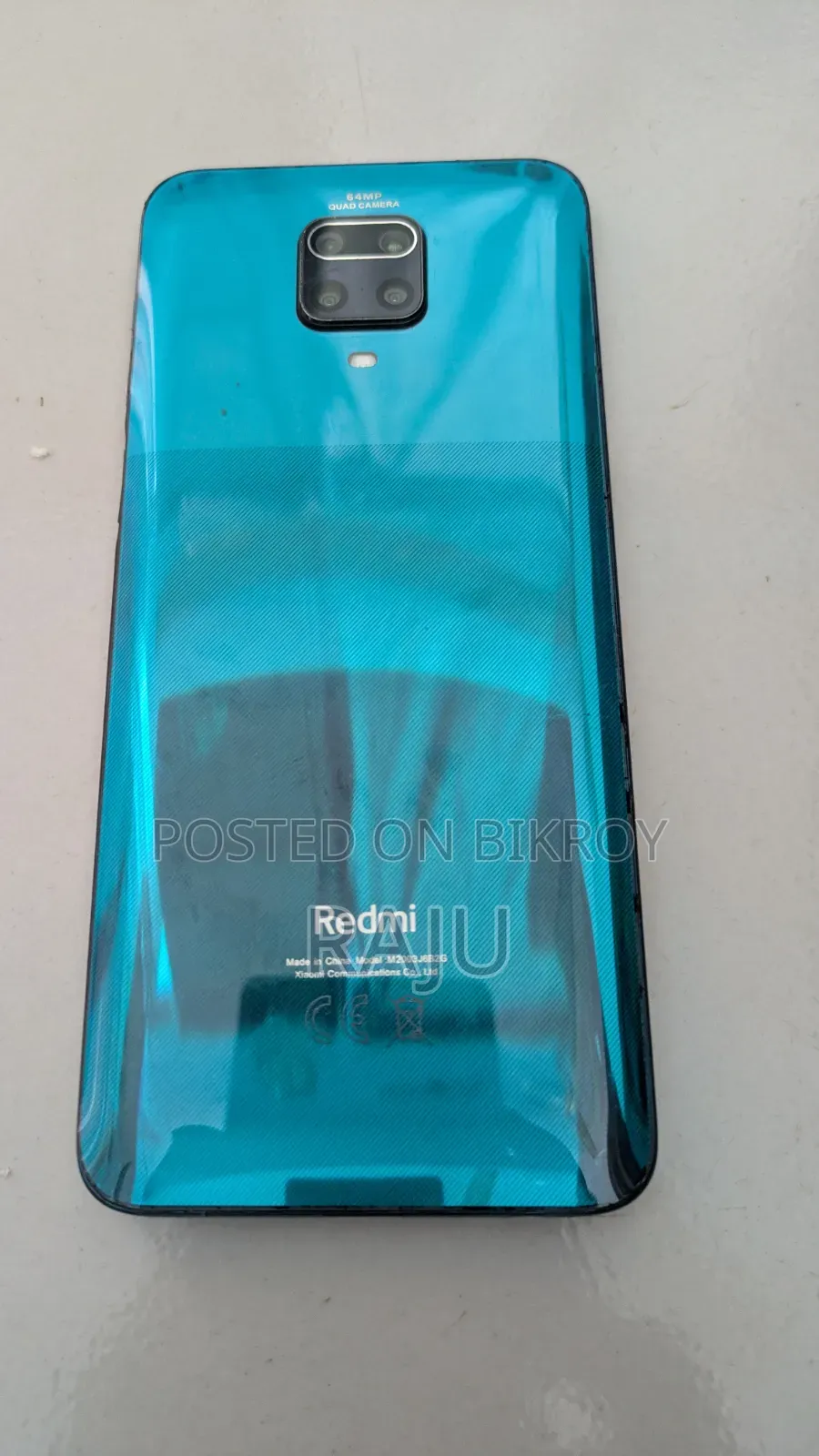 শাওমি রেডমি নোট ৯ প্রো ১২৮ জিবি ব্লু