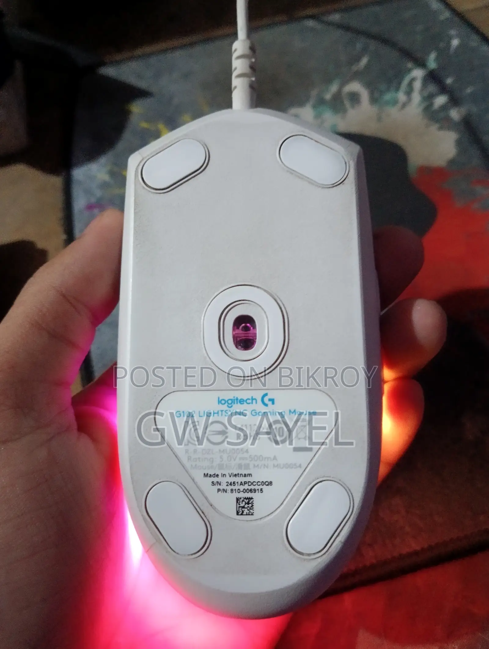Logitech G102 Lightsync মাউস বিক্রি হবে !