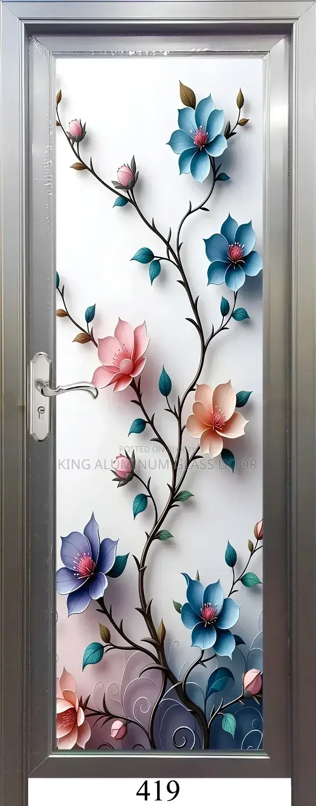 কিং অ্যালুমিনিয়াম গ্লাস ডোর।