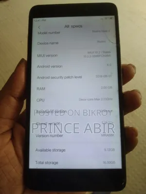 Xiaomi Redmi Note 4 64 GB Silver