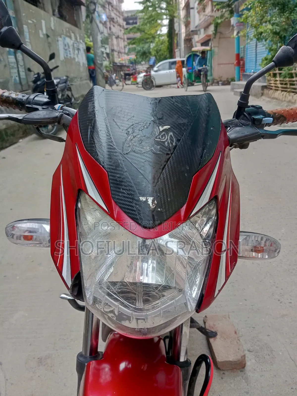 TVS Metro 2017 Red