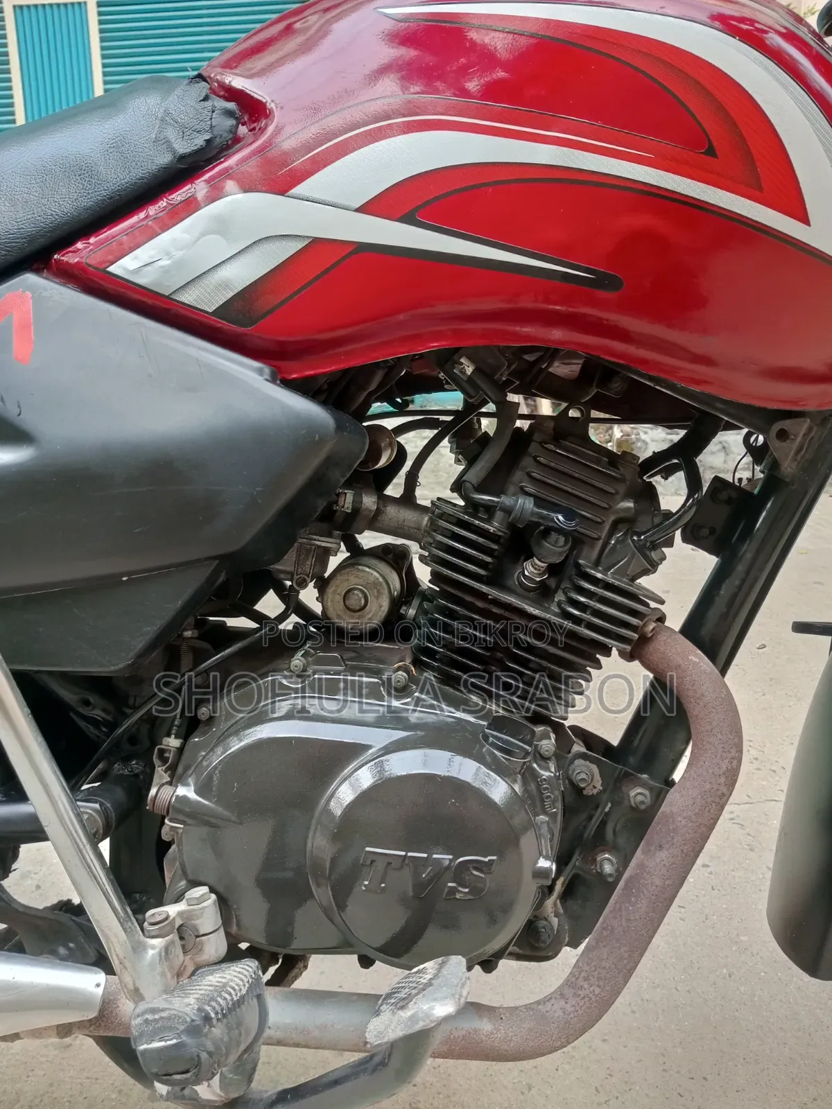 TVS Metro 2017 Red