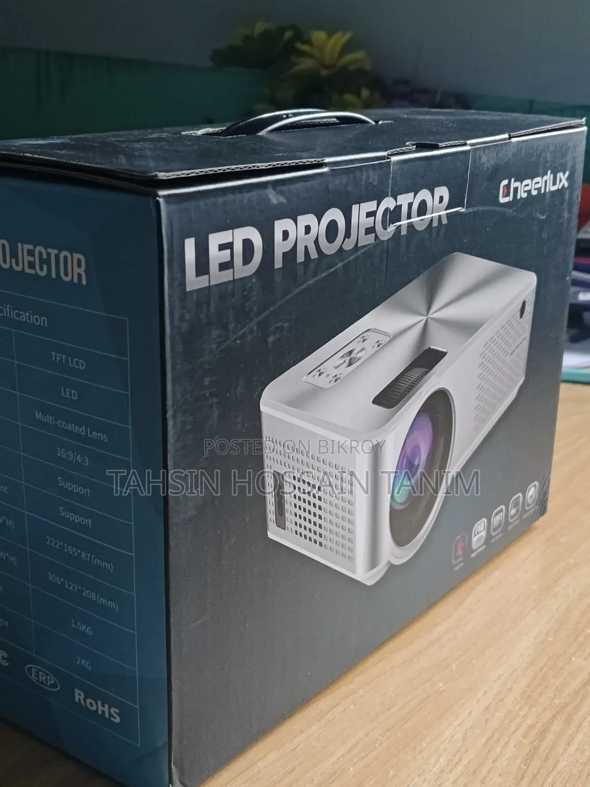 Cheerlux C9 Atv 3600 Lumens Projector