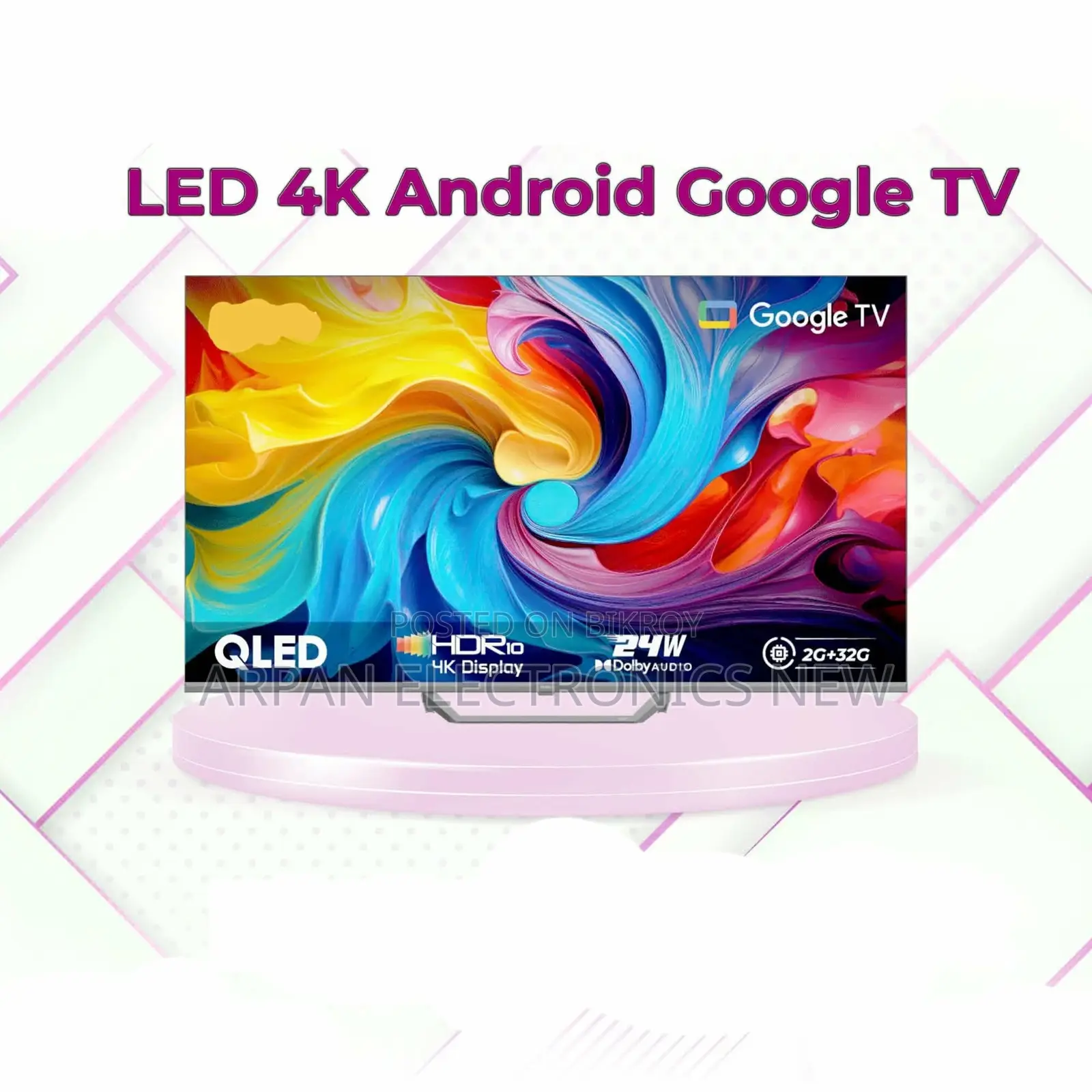 Great news: 5-year official warranty on Sony Smart 43" TV