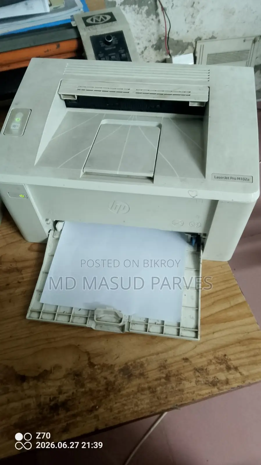 Laser Printer - HP LaserJet Pro M102a