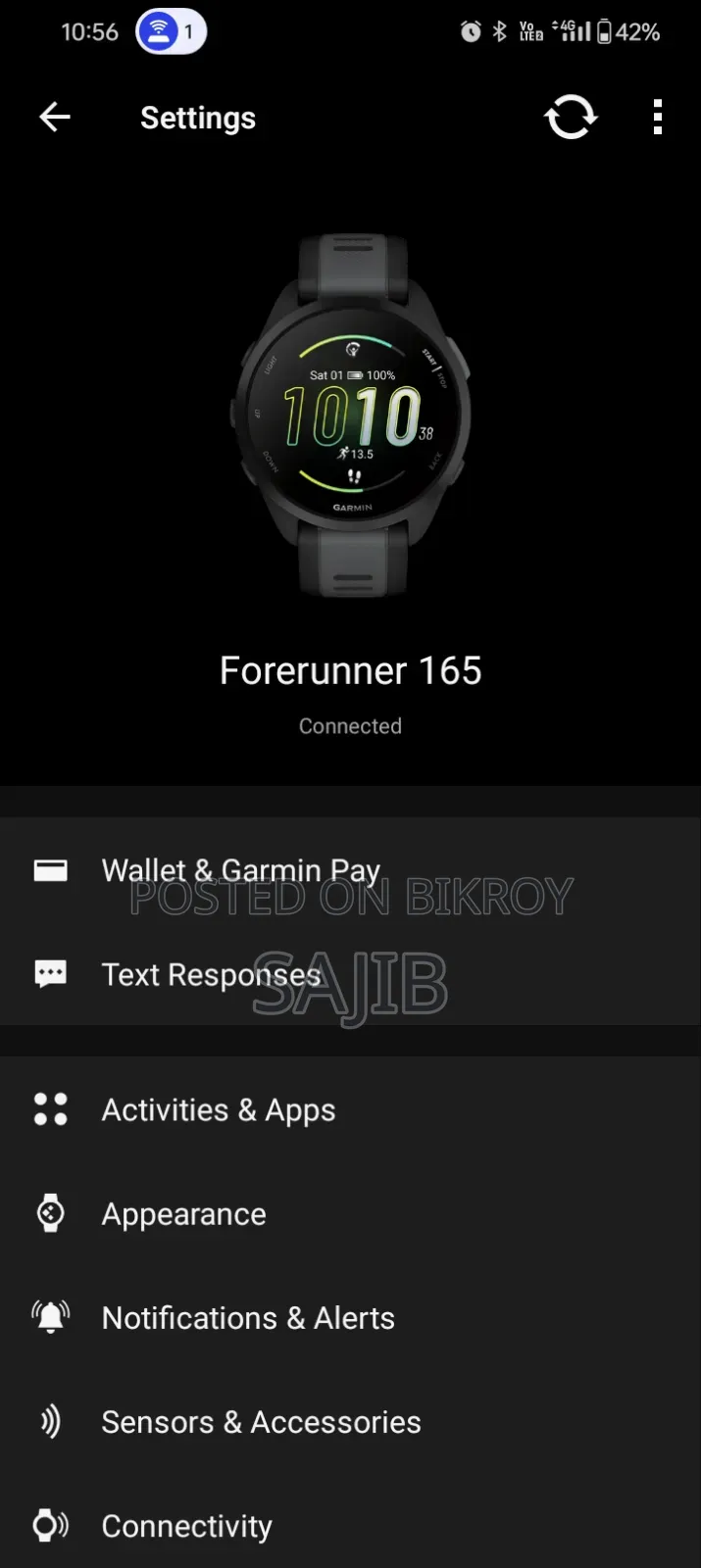 Garmin Forerunner 165