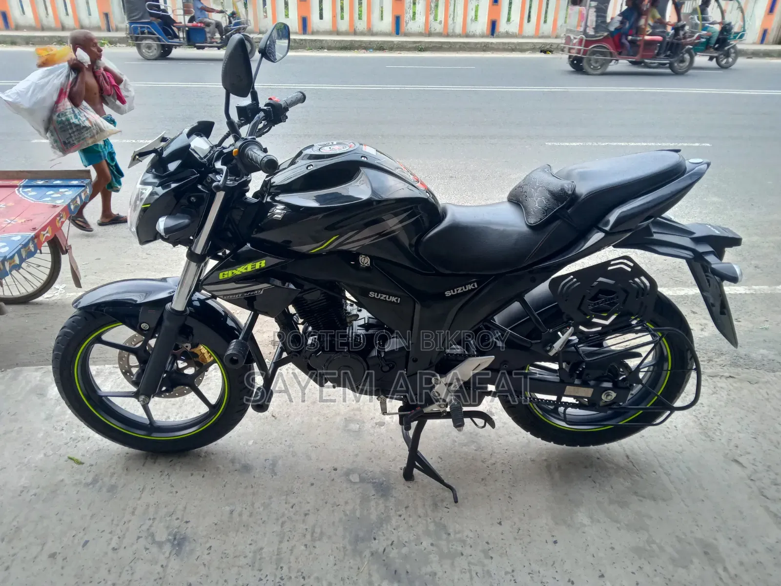 New Suzuki Gixxer Monotone 2026 Black