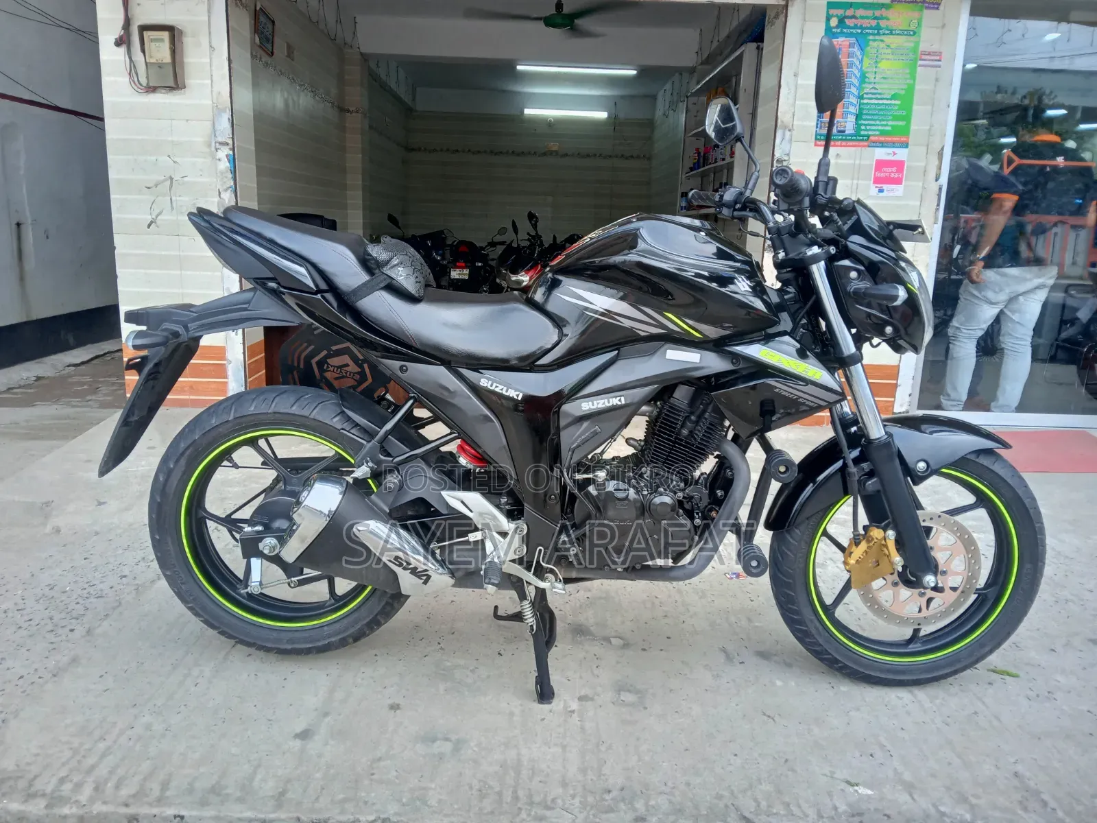 New Suzuki Gixxer Monotone 2026 Black