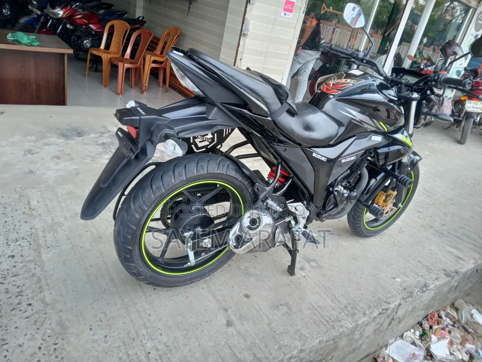 New Suzuki Gixxer Monotone 2026 Black