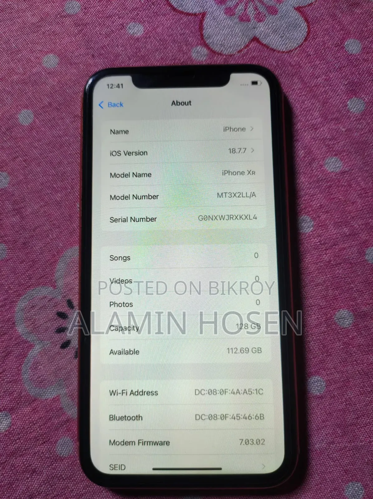 Apple iPhone XR 128 GB Orange