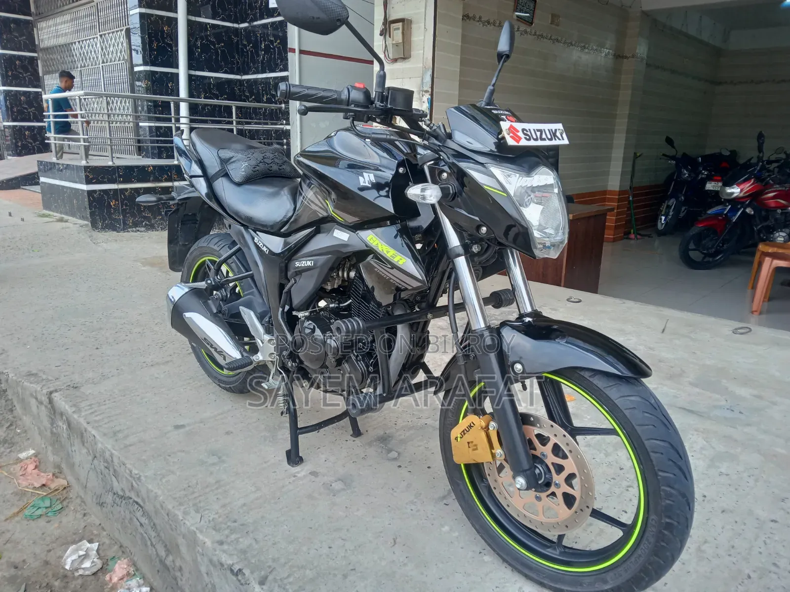 New Suzuki Gixxer Monotone 2026 Black