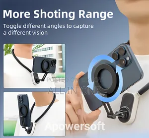 Jmary MG-03 Magnetic Neck Holder Hands-Free Shooting With Smartphones