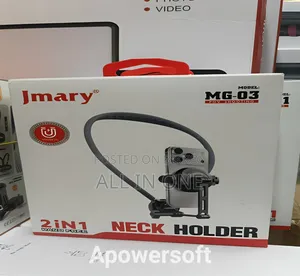 Jmary MG-03 Magnetic Neck Holder Hands-Free Shooting With Smartphones