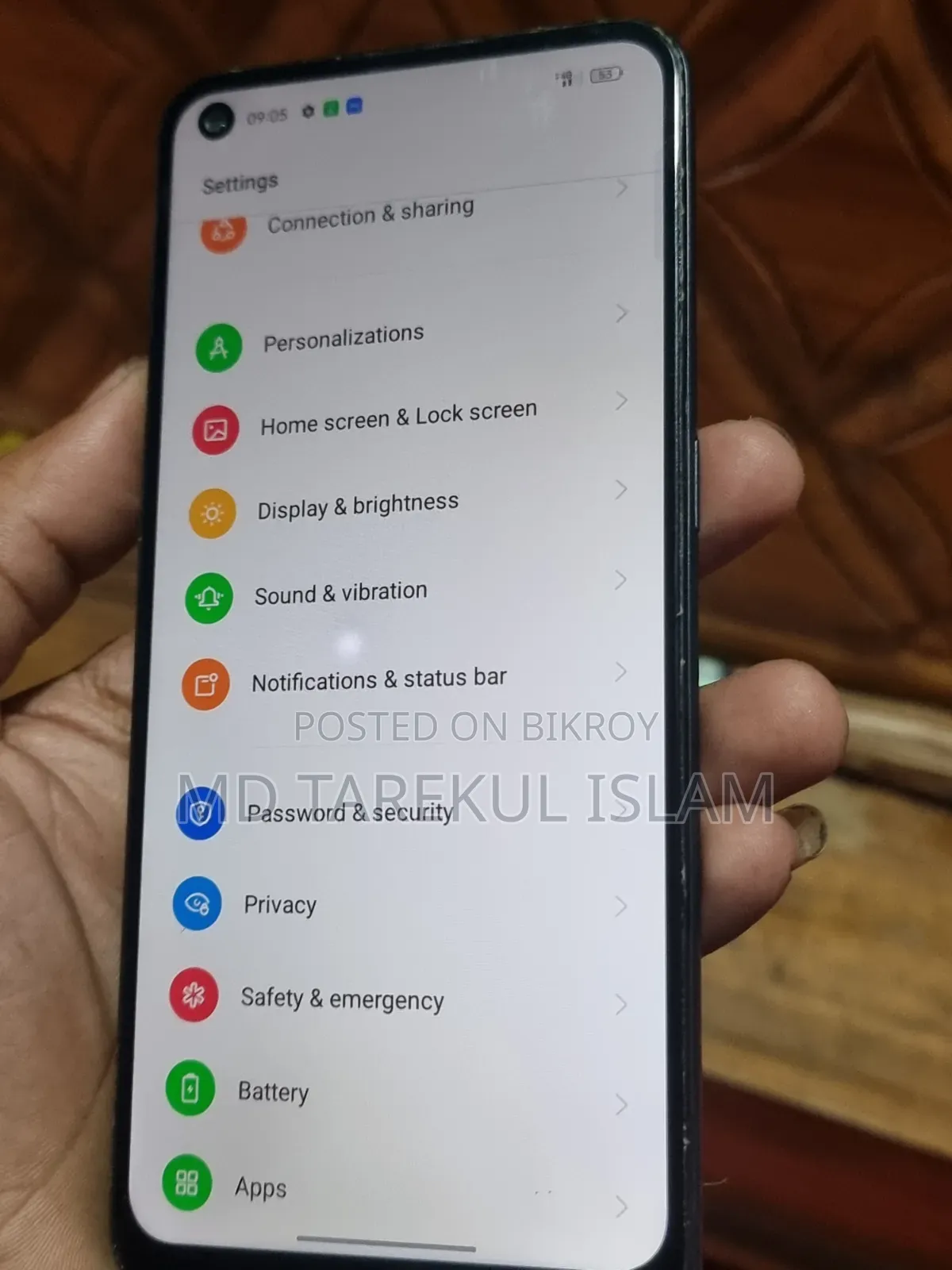 Oppo A53 128 GB Black