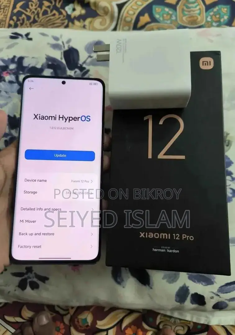 Xiaomi 12 Pro 256 GB Black