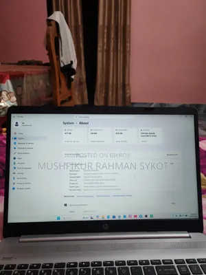 Laptop HP 8GB Intel Core i3 SSD 512GB
