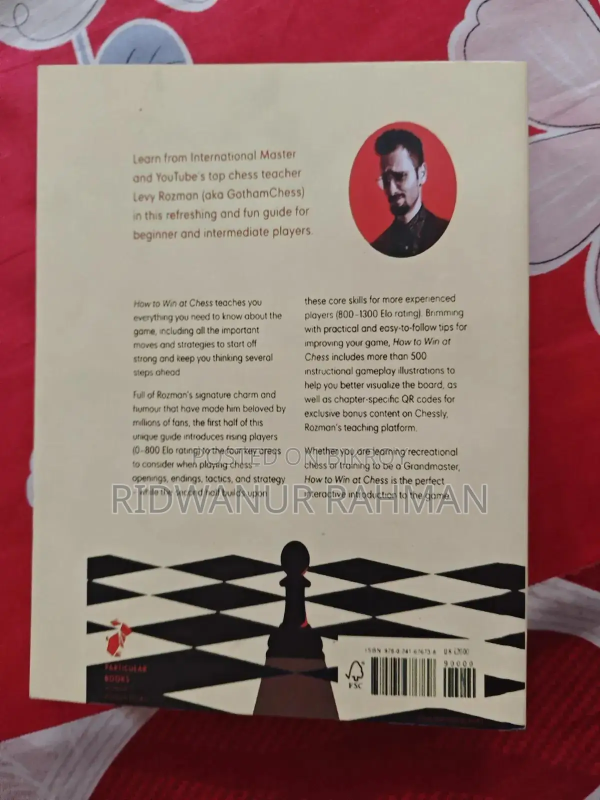 Chess Book by Gotham Levy Rosman How to Win at Chess