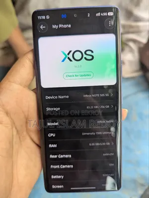 Infinix Note 50s 256 GB Blue