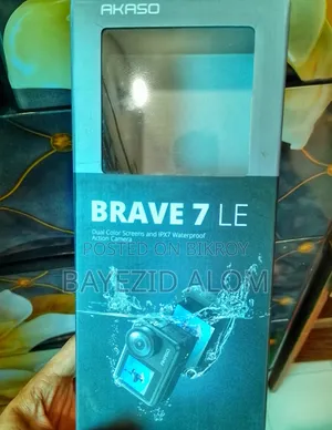 Akaso Brave 7 Le Dual Screen 4k Action Camera - Fully Fresh With Box