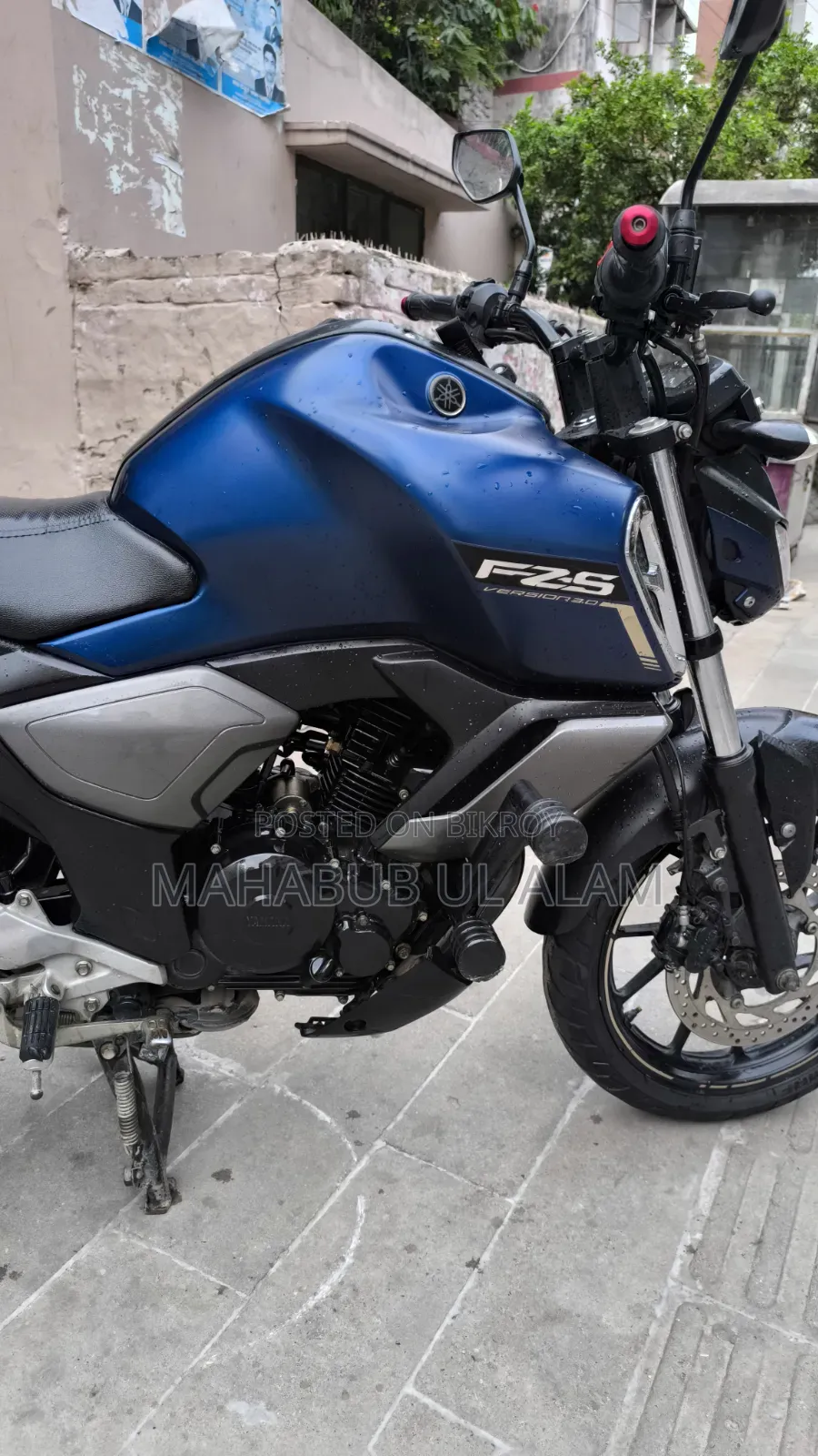 Yamaha FZS V3 2021 Blue