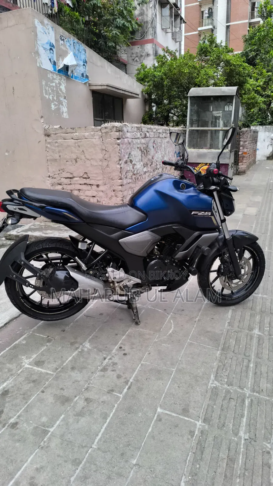 Yamaha FZS V3 2021 Blue
