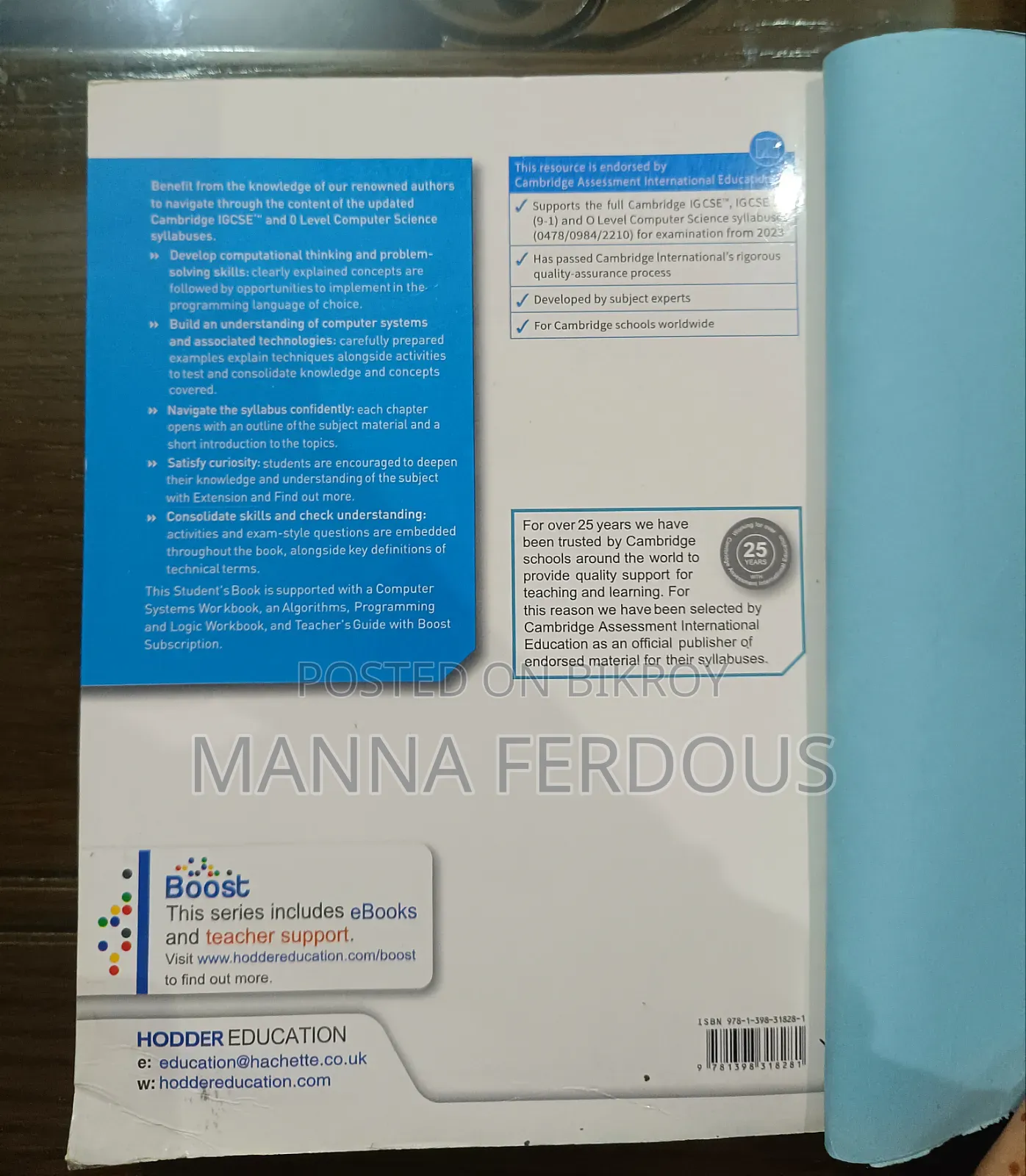 Cambridge IGCSE and O Level Computer Science Second Edition