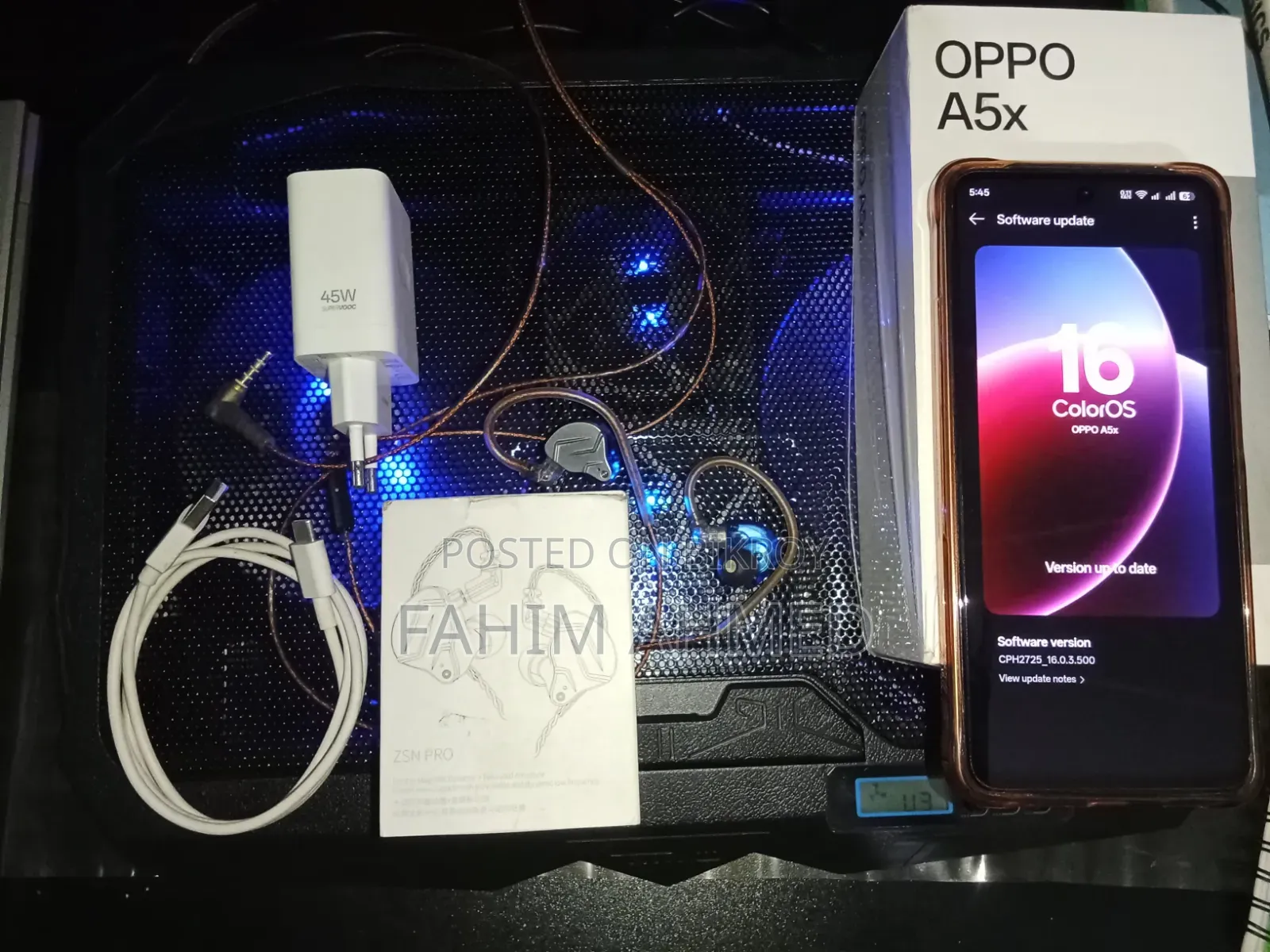 Oppo A5X 128 GB White