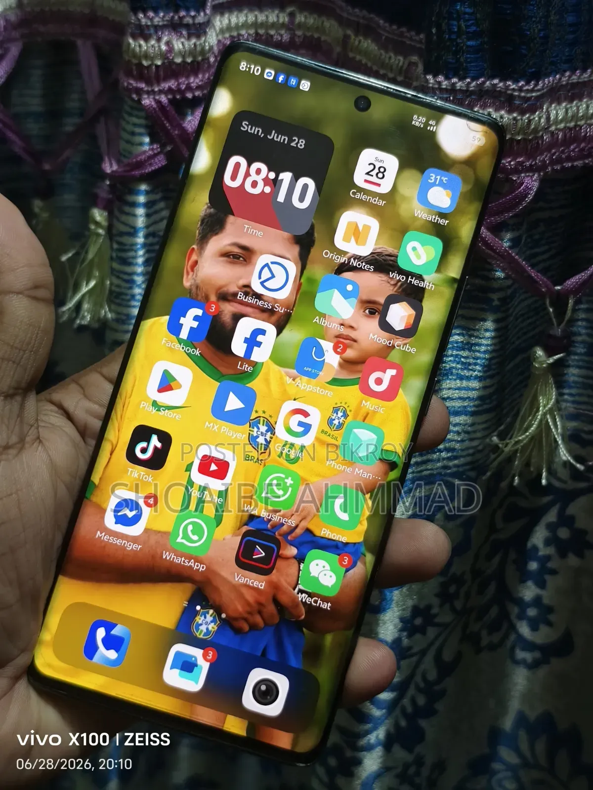Vivo X90 256 GB Red