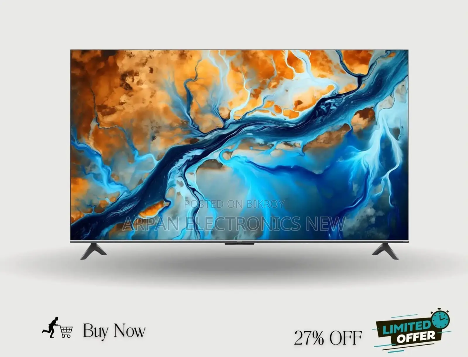স্টক সীমিত এখন Sony Smart 43" Tv তে ৫ বছরের গ্যারেন্টি