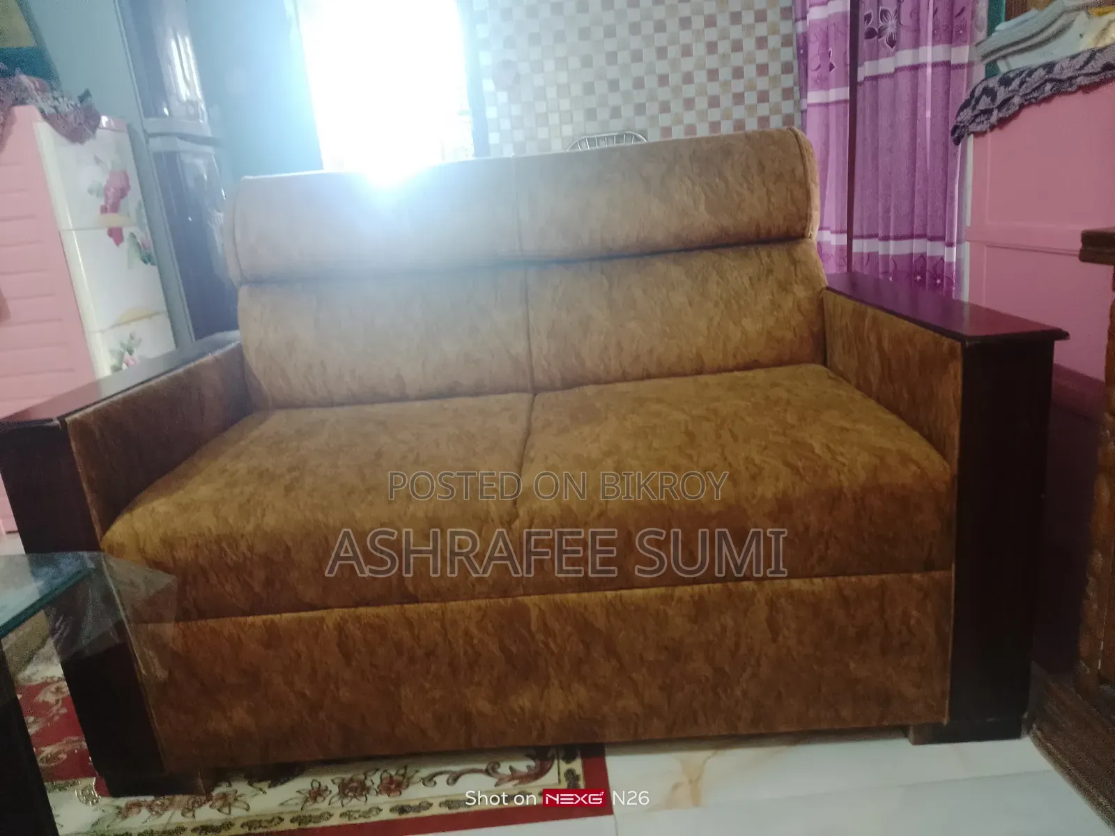 Malaysia Wood Sofa Set 2+2+1